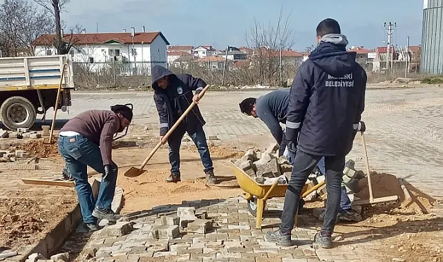 Babaeski'de Altyapı ve Üstyapı İyileştirme Çalışmaları Devam Ediyor