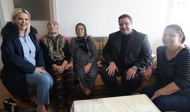 Başkan Bozkurter, Ev Ziyaretleriyle Vatandaşlarıyla Buluşuyor