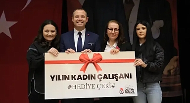 Başkan Derya Bulut'tan Kadın Çalışanlara Anlamlı 8 Mart Kutlaması