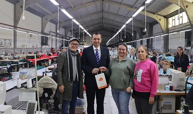 Başkan Ercan Özalp'ten Kadınlara Anlamlı Ziyaret