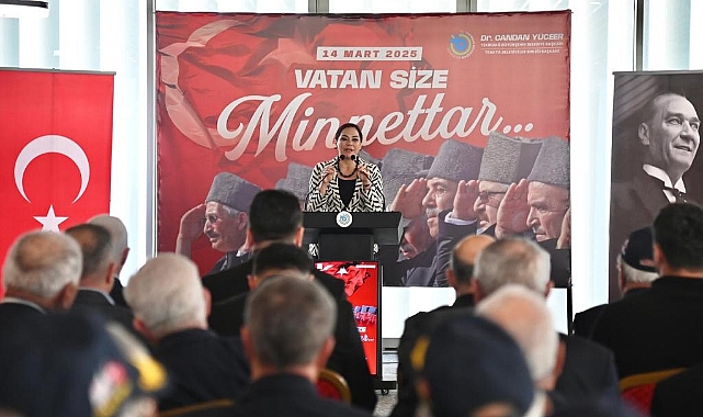 CANDAN BAŞKAN GAZİLERİ BAĞRINA BASTI