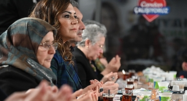 CANDAN BAŞKAN, İLK İFTARDA ŞEHİT VE GAZİ AİLELERİ İLE BİR ARAYA GELDİ