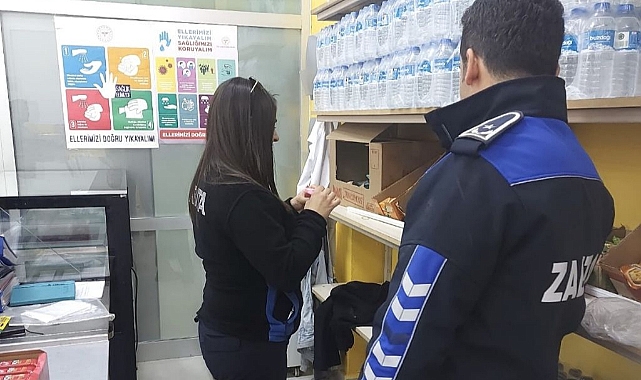 Çorlu Zabıtasından Okul Kantinlerine Sıkı Denetim