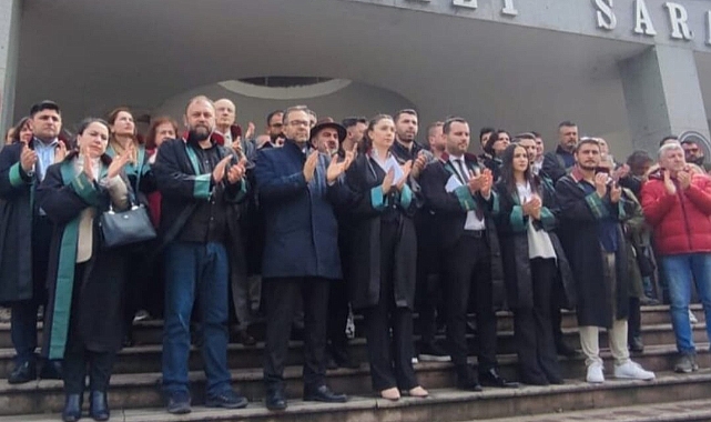 Edirne Barosu'ndan Gözaltı Protestosu: "Hukuk Devleti İlkesine Aykırı"