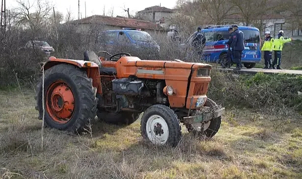 Edirne’de devrilen traktörün altında kalan çiftçi öldü