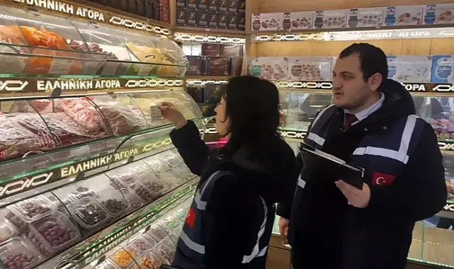 Edirne'de Ramazan Bayramı öncesi fahiş fiyat ve etiket denetimi