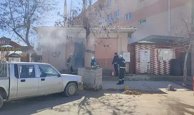 Edirne'de trafoda çıkan yangın söndürüldü