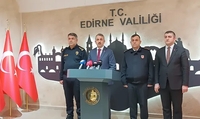 Edirne Valisi, Asayiş ve Güvenlik Önlemlerini Değerlendirdi
