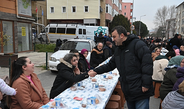 Halk Sofrası Vatan Mahallesi’nde Kuruldu