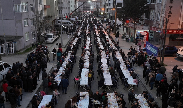 İKİ MAHALLEMİZDE DAHA İFTAR SOFRAMIZ KURULDU