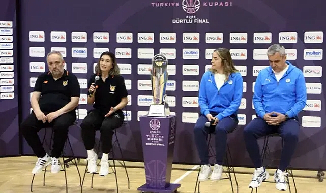 Kadınlar Türkiye Dörtlü Finali'nde karşılaşacak Çimsa ÇBK Mersin ile Emlak Konut, kupayı kazanmak istiyor