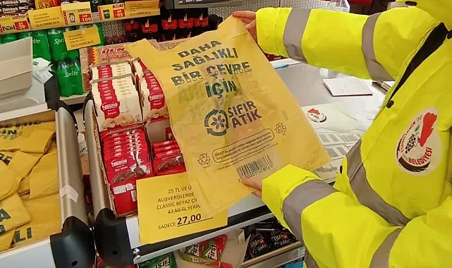 Kırklareli Belediyesi'nden Plastik Poşet Denetimi
