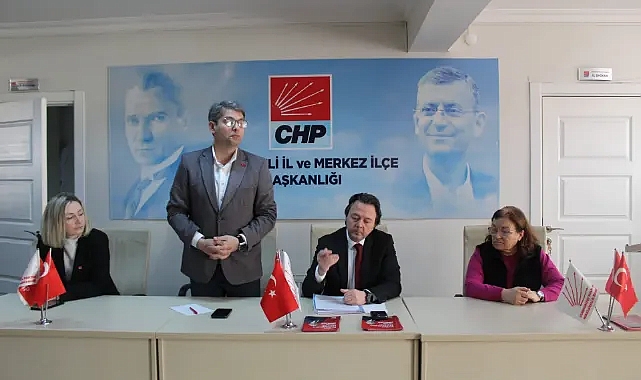 Kırklareli CHP'nin Geleneksel Çarşamba Toplantısında Önemli Açıklamalar