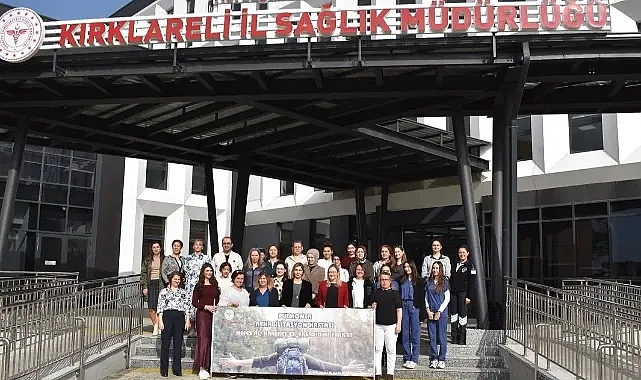 Kırklareli İl Sağlık Müdürlüğü'nden Pulmoner Rehabilitasyon Haftası'na Özel Etkinlik