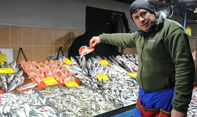 Kırklareli Kapalı Pazar'da Kışın Gözdesi Hamsi ve İstavrit Oldu!
