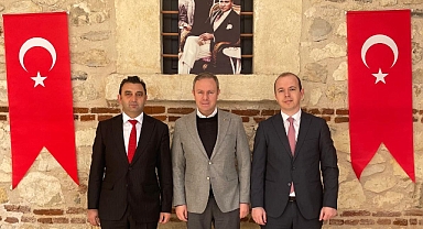 Kırklareli TSO Başkanı Ilık, T.C. Ziraat Bankası Yetkililerini Ağırladı