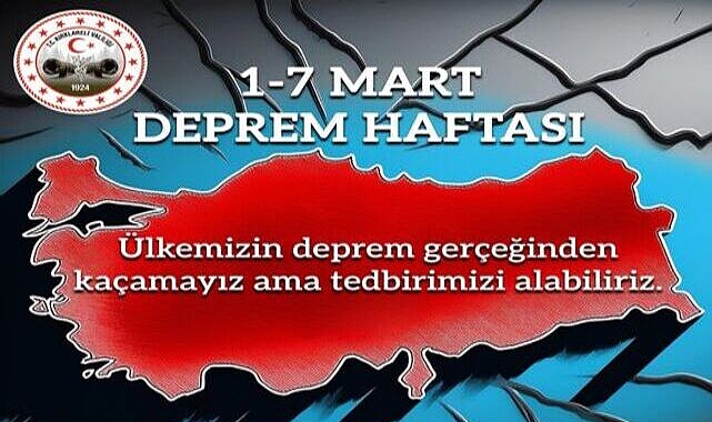 Kırklareli Valisi Uğur Turan'dan Deprem Haftası Mesajı