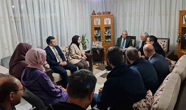 Kırklareli Valisi Uğur Turan'dan Pınarhisar'da Taziye Ziyareti