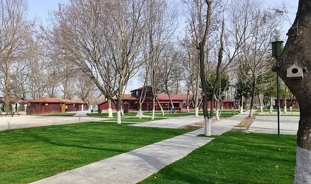 Meriç Nehri Kenarı Sosyal Tesislerinde Çevre Düzenlemeleri Hızla Sürüyor