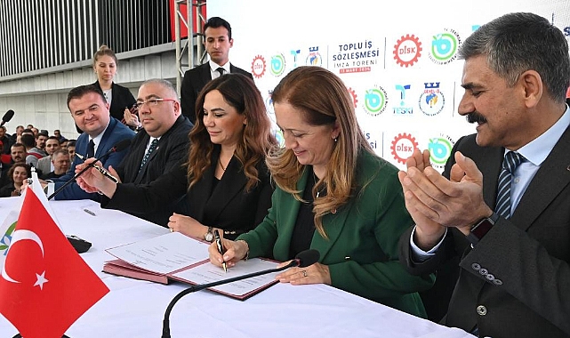 TEKİRDAĞ BÜYÜKŞEHİR BELEDİYESİ İLE GENEL-İŞ SENDİKASI ARASINDA TOPLU İŞ SÖZLEŞMESİ İMZALANDI