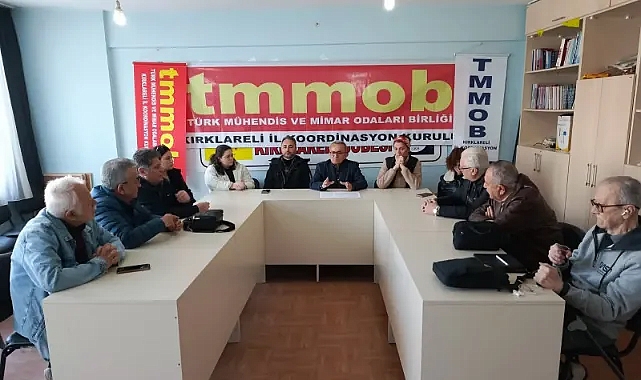 TMMOB Kırklareli Dünya Su Günü'nde Buzulların Korunmasına Dikkat Çekti