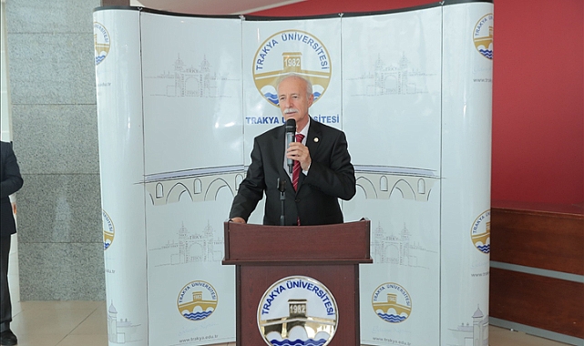 TRAKYA ÜNİVERSİTESİNDE BAYRAMLAŞMA TÖRENİ GERÇEKLEŞTİRİLDİ