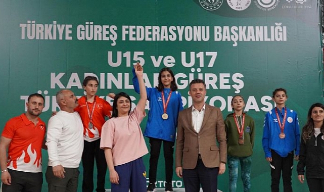 Türkiye Güreş Şampiyonası Çorlu`da Başladı