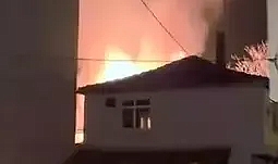 Uzunköprü'de tek katlı evde yangın