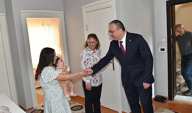 Vali Soytürk Ramazan Bayramı'nda Şehit Ailesine Ziyarette Bulundu