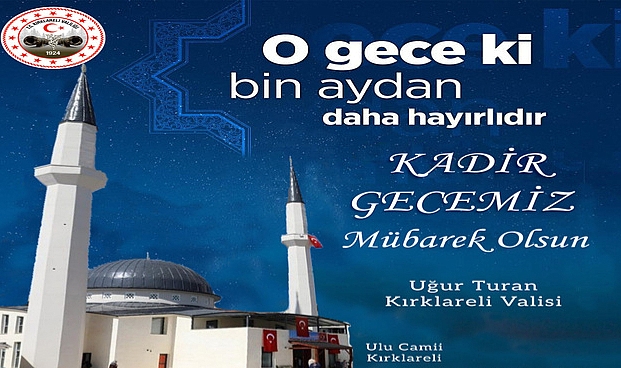 Vali Uğur Turan’dan İlahi Rahmet ve Barış Temennisi