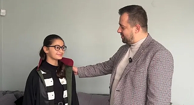 Avukatlık Hayaline İlk Adımı Attı: 12 Yaşındaki Nehir'e Anlamlı Cübbe Hediyesi