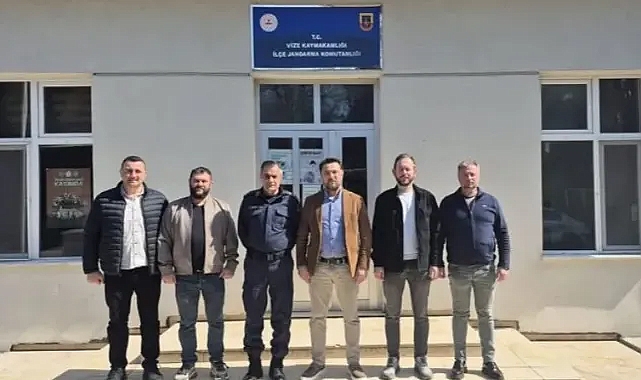 Başkan Arif Kayık’tan İlçe Jandarma Komutanlığı’na Ziyaret