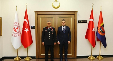 Başkan Volkan Can'dan Jandarma Genel Komutanı Ali Çardakçı ile Görüşme