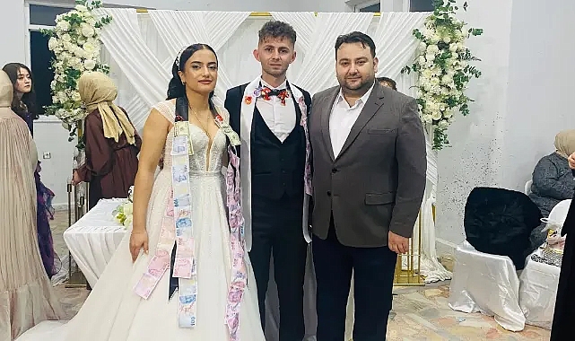 Demirköy Belediye Başkanı Recep Gün, Can ve Esma'nın Mutluluğuna Ortak Oldu
