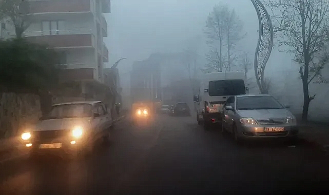 Demirköy’de Yağışlı Hava ve Yoğun Sis Etkili Oluyor