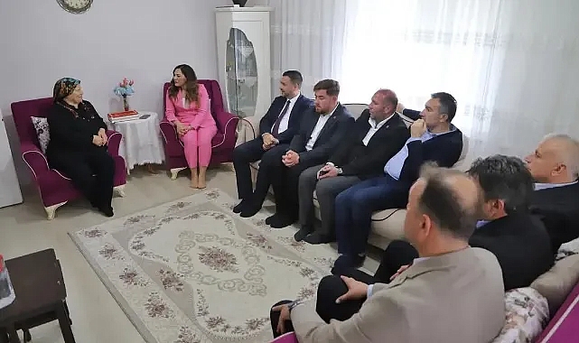 Dr. Candan Yüceer'den Şehit Ailesine Ziyaret