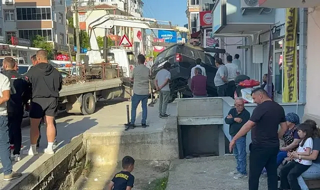 Edirne'de cipin duvara çarptığı kaza kamerada