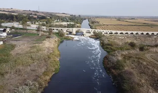 Ergene Nehri'nin suyu 3'üncü derece kirli çıktı
