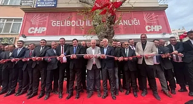 Fahri Özkan'dan CHP Gelibolu İlçe Başkanlığı Açılışına Destek