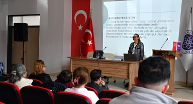 HİJYEN EĞİTİMİ TEKNİK BİLİMLER MYO KONFERANS SALONU'NDA GERÇEKLEŞTİ