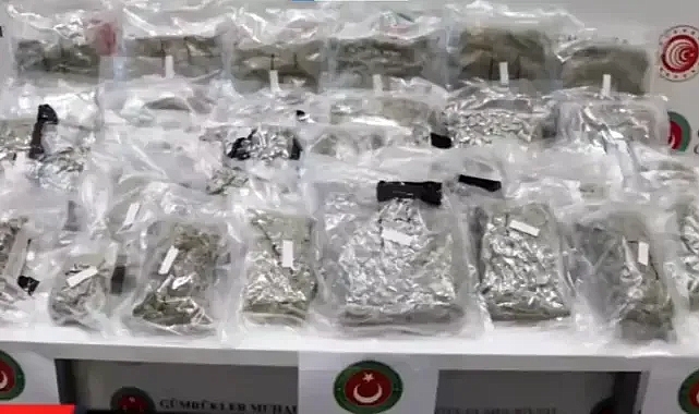 İpsala Sınır Kapısı'nda cipte 17 kilo esrar ele geçirildi