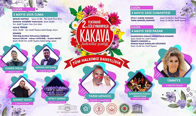 Kakava Hıdırellez Şenliği İle Bahar Coşkusu Şehri Saracak