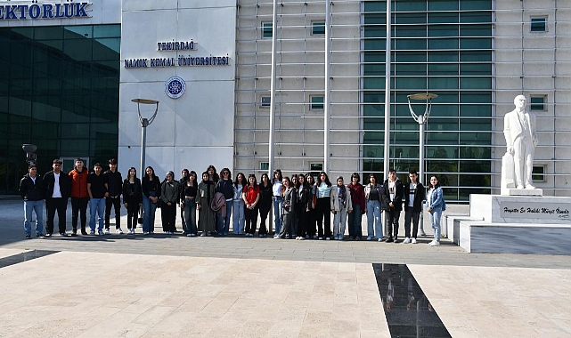 KAPAKLI AZİZ SANCAR ANADOLU LİSESİ ÖĞRENCİLERİNDEN TEKİRDAĞ NKÜ’YE ZİYARET