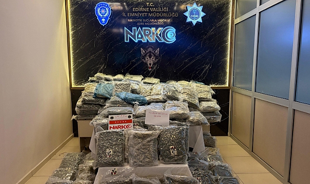 Kapıkule'de 2 TIR’da toplam 171 kilo uyuşturucu ele geçirildi; 2 tutuklama