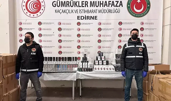 Kapıkule'deki TIR'da 463 kilo kimyasal madde ele geçirildi