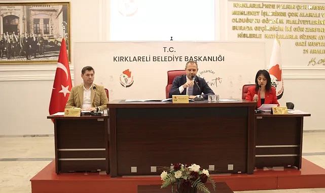 Kırklareli Belediyesi Nisan Ayı Meclis Toplantısı Gerçekleştirildi