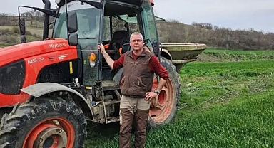 Kırklareli'nde Çiftçiler 2. Gübreleme Sürecine Başladı