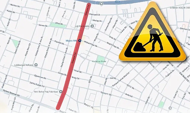 Lüleburgaz'da İstasyon Caddesi'nde Trafik Kontrollü Sağlanacak: Sürücülere Uyarı!