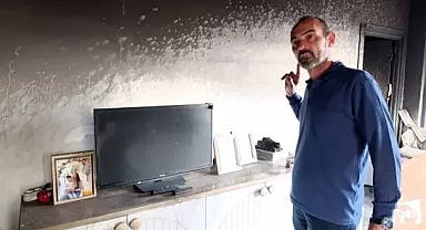 Lüleburgaz'da Şok Olay! Müteahhide Kızdı, 5. Kattaki Dairesini Ateşe Verdi!