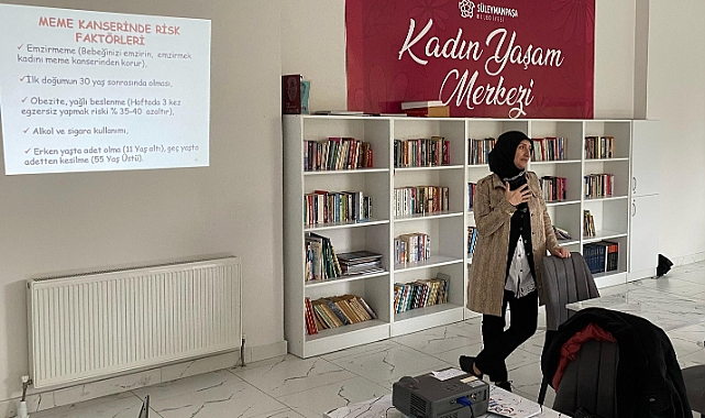 Nene Hatun Kadın Yaşam Merkezinde Kanser ve Otizm Semineri Düzenlendi